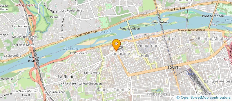 localisation de l'entreprise MADAME DELPHINE BOUCHET  LA RICHE