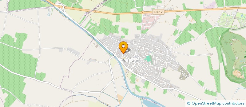 localisation de l'entreprise MADAME DELPHINE BOUET à VILLENEUVE-LES-BEZIERS