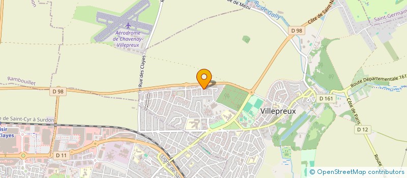 localisation de l'entreprise MADAME DELPHINE BOUILLER  VILLEPREUX