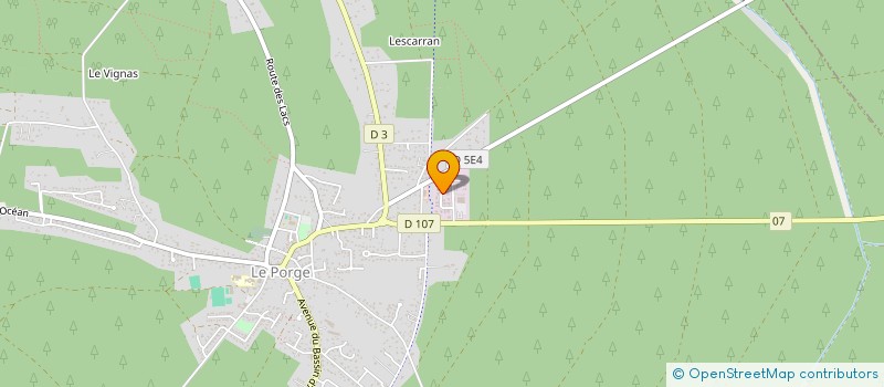 localisation de l'entreprise MADAME DELPHINE BOUSSEAU  SAUMOS