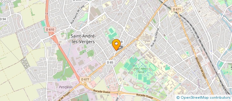 localisation de l'entreprise MADAME DELPHINE BOUTSOQUE  SAINT-ANDRE-LES-VERGERS