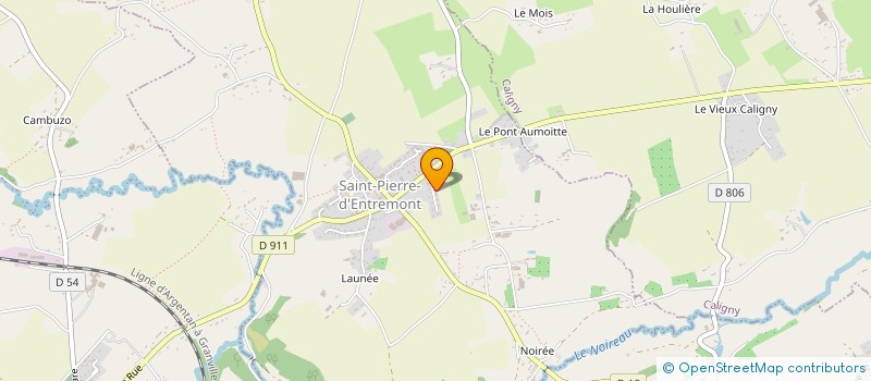 localisation de l'entreprise MADAME DELPHINE BOUVET à SAINT PIERRE D'ENTREMONT
