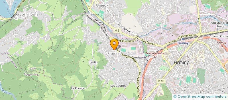 localisation de l'entreprise MADAME DELPHINE BOUVIER à FRAISSES