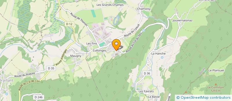 localisation de l'entreprise MADAME DELPHINE BRAYEUR  ORCIER