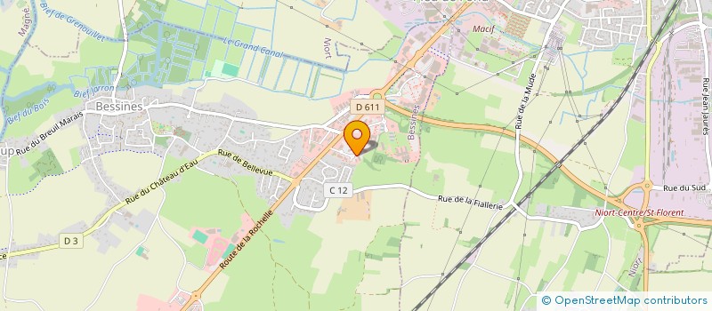 localisation de l'entreprise MADAME DELPHINE BRILLANT  BESSINES