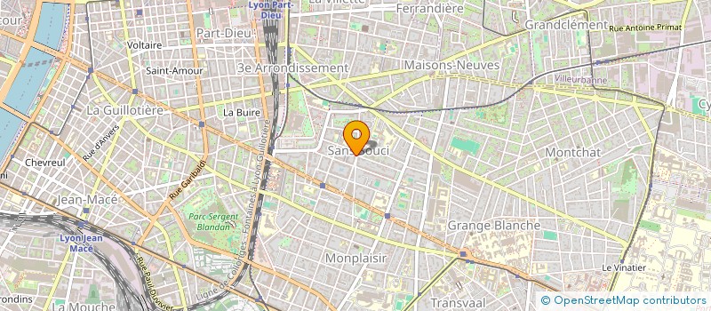 localisation de l'entreprise MADAME DELPHINE BROCHET  LYON