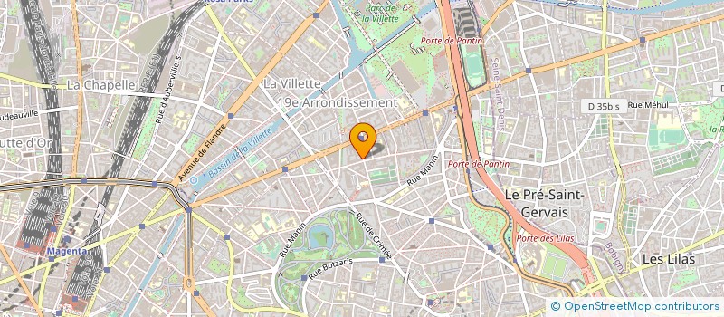 localisation de l'entreprise MADAME DELPHINE BRUN  PARIS