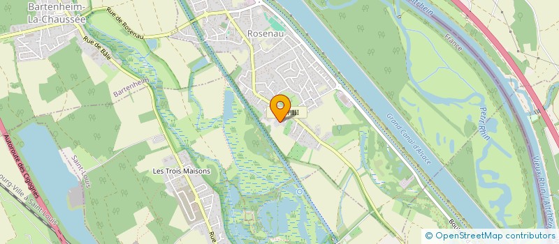 localisation de l'entreprise MADAME DELPHINE BURGER  ROSENAU