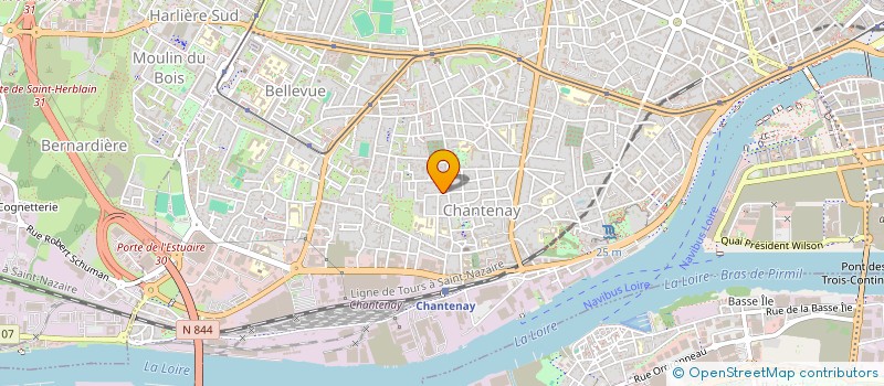 localisation de l'entreprise MADAME DELPHINE BUTEZ à NANTES