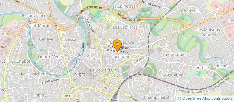 localisation de l'entreprise MADAME DELPHINE CAILLON  NIORT