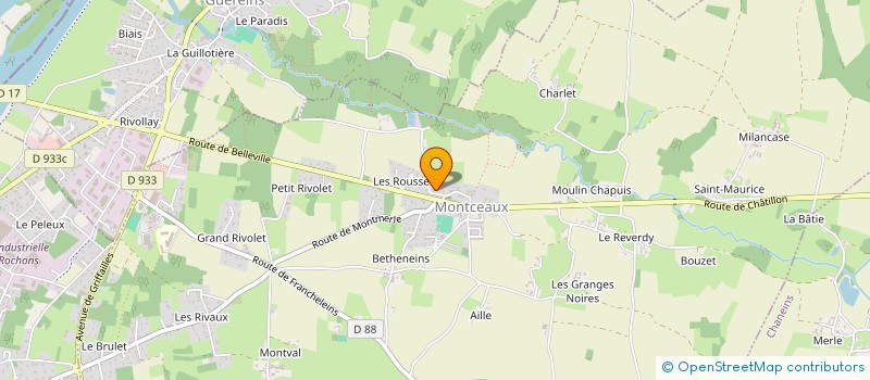 localisation de l'entreprise MADAME DELPHINE CALLEY à FRANCHELEINS