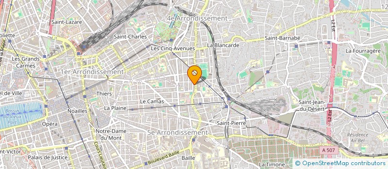 localisation de l'entreprise MADAME DELPHINE CANNEAU à MARSEILLE