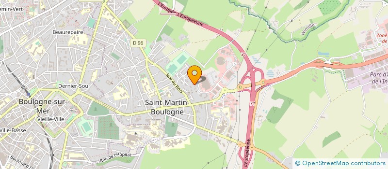 localisation de l'entreprise MADAME DELPHINE CAQUELOT  SAINT-MARTIN-BOULOGNE