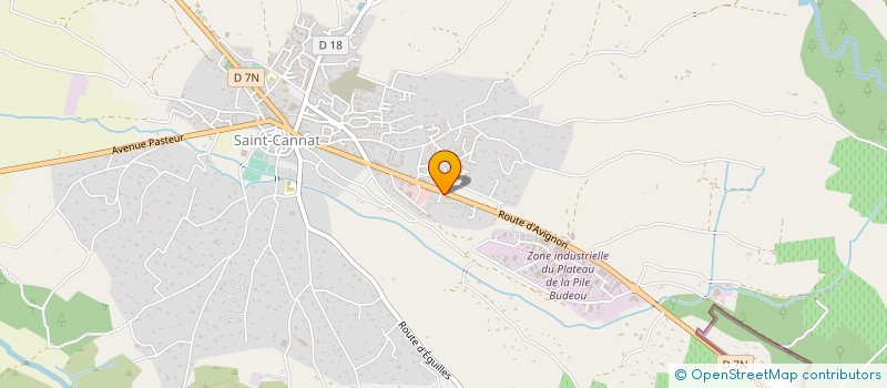 localisation de l'entreprise MADAME DELPHINE CARBOU  SAINT-CANNAT