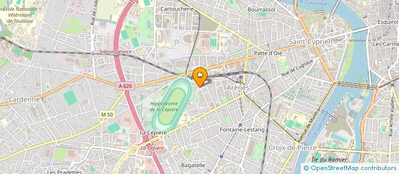 localisation de l'entreprise MADAME DELPHINE CASASSUS à TOULOUSE