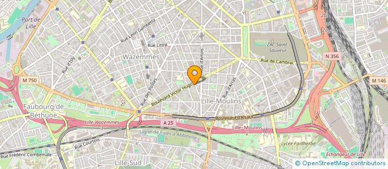 localisation de l'entreprise MADAME DELPHINE CASTAGNE à LILLE
