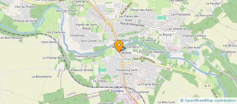 localisation de l'entreprise MADAME DELPHINE CAULLE  ESVRES