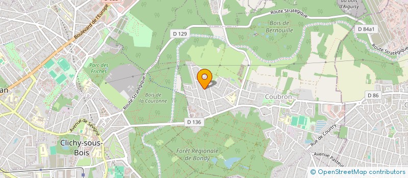 localisation de l'entreprise MADAME DELPHINE CAUWET  COUBRON