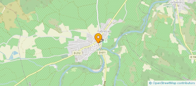 localisation de l'entreprise MADAME DELPHINE CERVELLO  FABREZAN