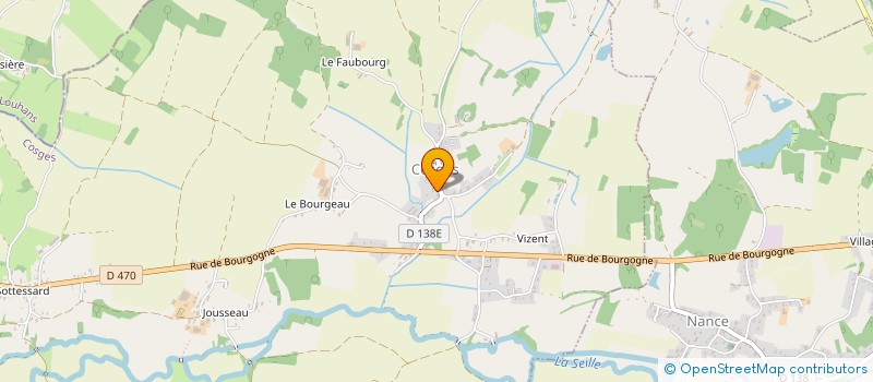 localisation de l'entreprise MADAME DELPHINE CHAIZE  COSGES