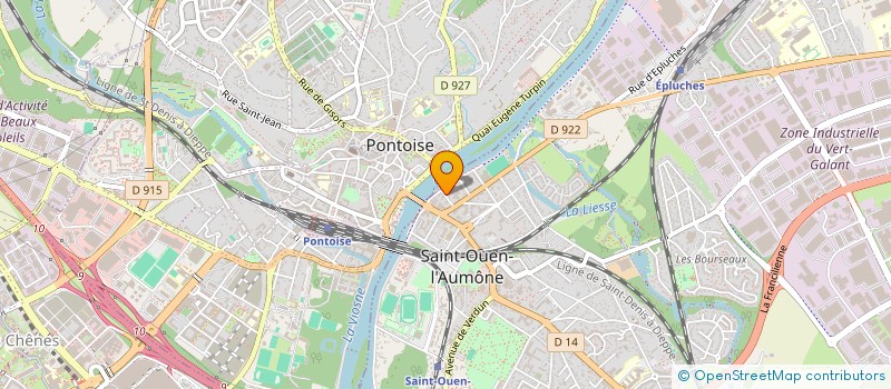 localisation de l'entreprise MADAME DELPHINE CHAMBELLAN à SAINT-OUEN-L'AUMONE