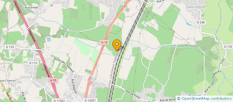 localisation de l'entreprise MADAME DELPHINE CHAMPEVAL  VAL DE VIRVEE