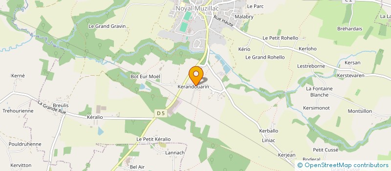 localisation de l'entreprise MADAME DELPHINE CHAPERON à NOYAL-MUZILLAC