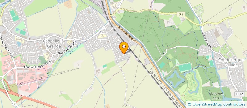 localisation de l'entreprise MADAME DELPHINE CHARPENTIER  CAPPELLE-LA-GRANDE