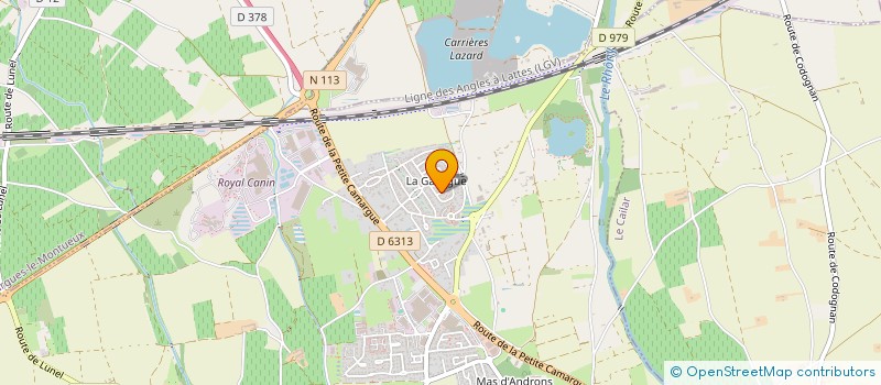 localisation de l'entreprise MADAME DELPHINE CHARPY  AIMARGUES