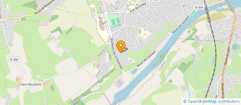 localisation de l'entreprise MADAME DELPHINE CHATET CAMAIN à NEVERS