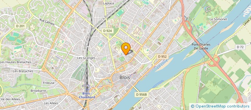 localisation de l'entreprise MADAME DELPHINE CHEFDOR  BLOIS