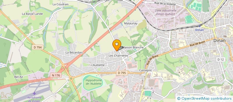 localisation de l'entreprise MADAME DELPHINE CHEHU  QUEVERT