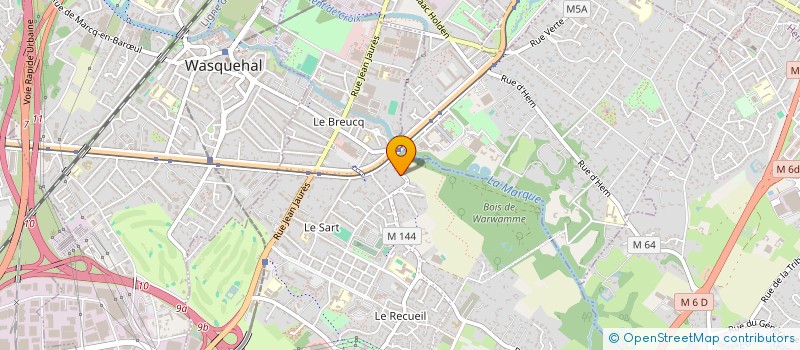 localisation de l'entreprise MADAME DELPHINE CHENOLL à VILLENEUVE-D'ASCQ