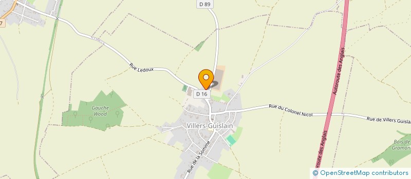 localisation de l'entreprise MADAME DELPHINE CHOQUET  VILLERS-GUISLAIN