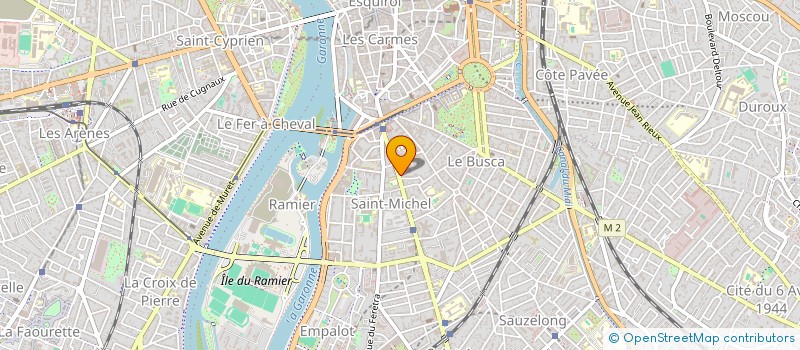 localisation de l'entreprise MADAME DELPHINE CIZEAU à TOULOUSE