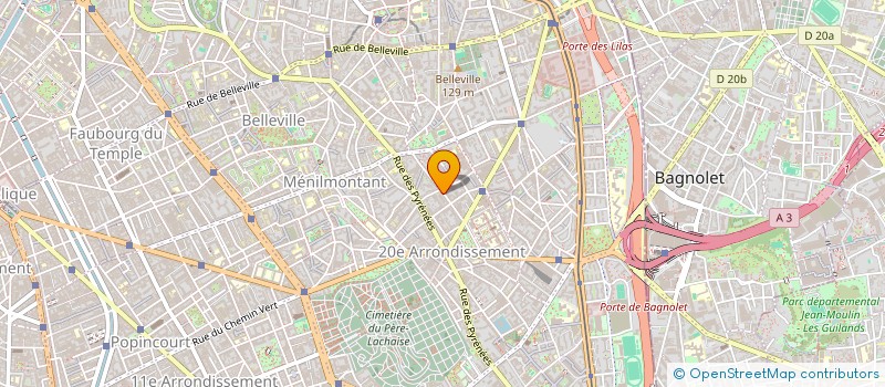 localisation de l'entreprise MADAME DELPHINE CLAIRET  PARIS