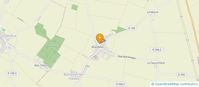 localisation de l'entreprise MADAME DELPHINE CLERIS à BAZOCHES-LES-HAUTES
