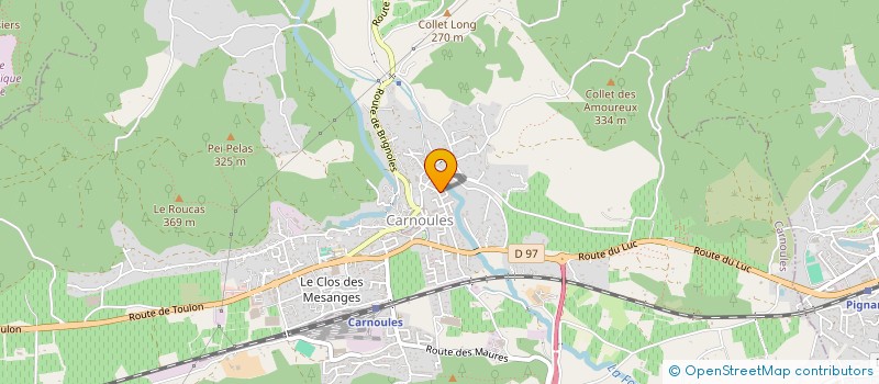 localisation de l'entreprise MADAME DELPHINE COCHAUX  CARNOULES