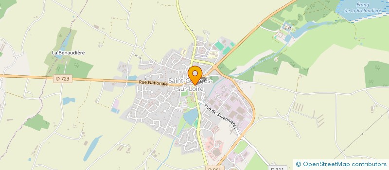 localisation de l'entreprise MADAME DELPHINE COLAS  SAINT-GEORGES-SUR-LOIRE