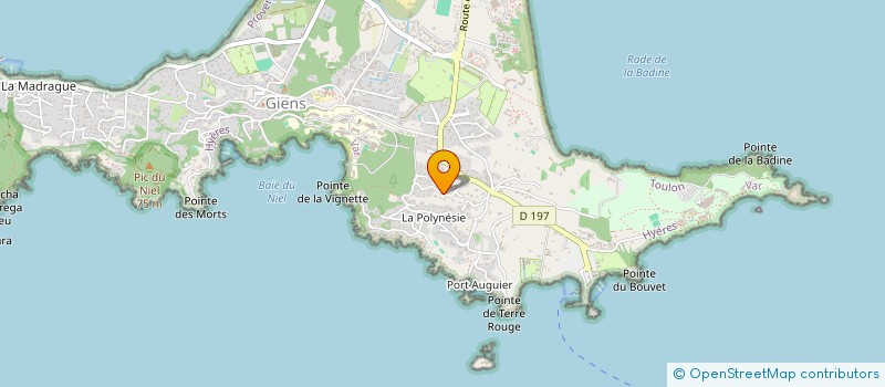 localisation de l'entreprise MADAME DELPHINE COLLEONI à HYERES