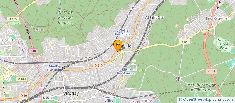 localisation de l'entreprise MADAME DELPHINE COLLIOT à CHAVILLE