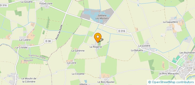 localisation de l'entreprise MADAME DELPHINE CONSTANT  TEILLE