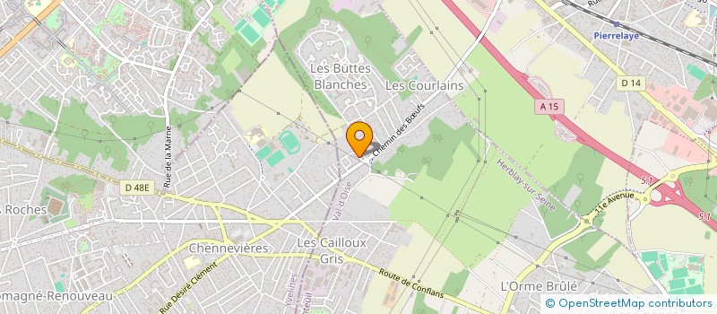 localisation de l'entreprise MADAME DELPHINE COQ à HERBLAY-SUR-SEINE