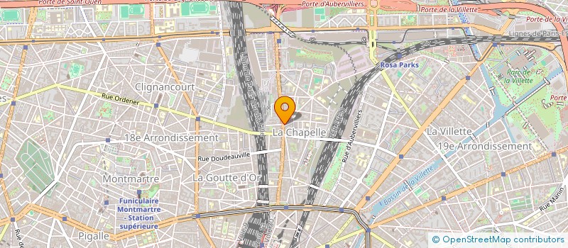 localisation de l'entreprise MADAME DELPHINE CORBEAU  PARIS