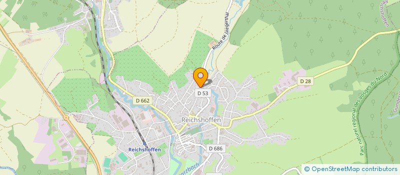 localisation de l'entreprise MADAME DELPHINE CORDARY  HAGUENAU