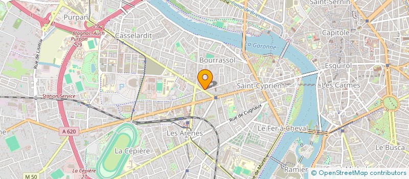 localisation de l'entreprise MADAME DELPHINE CORDIER à TOULOUSE