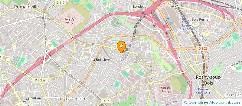 localisation de l'entreprise MADAME DELPHINE CORMIER à MONTREUIL