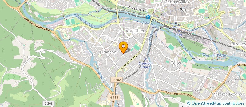 localisation de l'entreprise MADAME DELPHINE CORNET  JURANCON