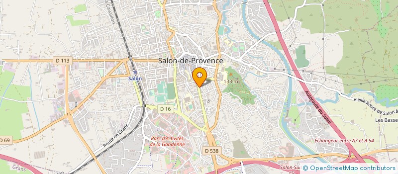 localisation de l'entreprise MADAME DELPHINE COUDOULET à MALLEMORT