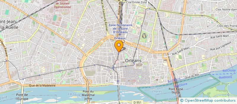 localisation de l'entreprise MADAME DELPHINE COUSSEAU à ORLEANS